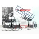 BMW 2.5 M20 forged Wiseco pistons CR 8.8 84.5mm KE317M845