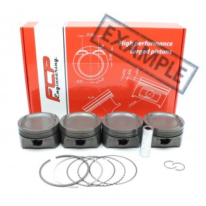 VW / Seat 2.0 16V ABF FCP forged pistons kit 83mm CR 13.0