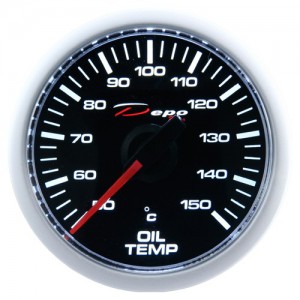 Depo Racing Digital 52mm oil temperature gauge CSM-W5247B