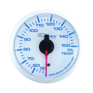 Depo Racing digital 52mm oil temperature gauge WBL5247W