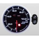 Depo Racing Digital 52mm oil pressure gauge 0～10 bar smoked lens