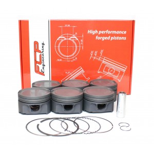 Audi S4 RS4 2.7 V6 Biturbo FCP forged pistons 82.50mm CR 8.5